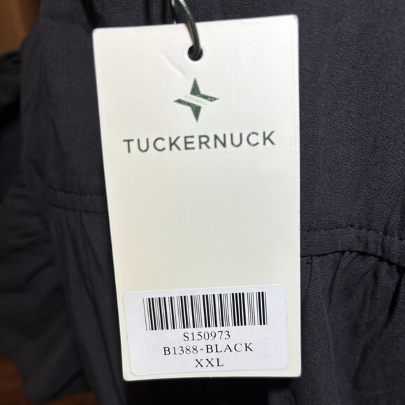 🩷 NWT Tuckernuck Sutton Cottagecore Black Maxi Dress Flutter Sleeves Size XXL - Picture 8 of 9